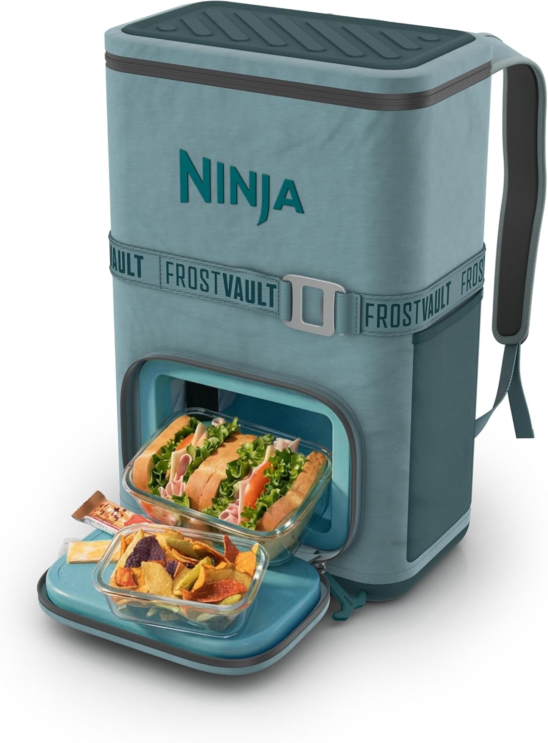 Outdoor FrostVault 36-Can Backpack Soft Cooler with Cold Dry Zone
