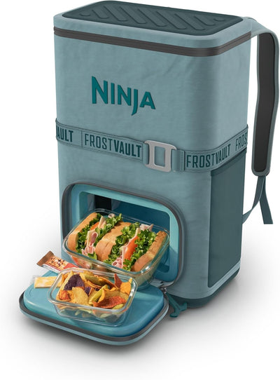Outdoor FrostVault 36-Can Backpack Soft Cooler with Cold Dry Zone