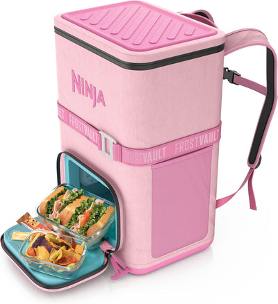 Outdoor FrostVault 36-Can Backpack Soft Cooler with Cold Dry Zone
