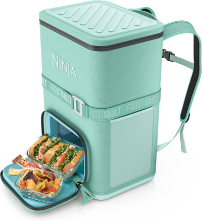 Outdoor FrostVault 36-Can Backpack Soft Cooler with Cold Dry Zone