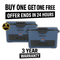 FrostVault 50qt Hard Cooler with Cold Dry Zone 